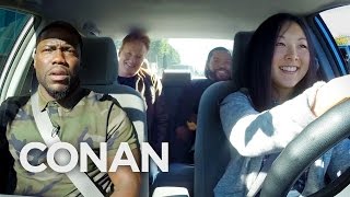 Ice Cube, Kevin Hart And Conan Help A Student Driver  - CONAN on TBS