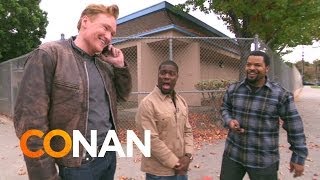 Ice Cube, Kevin Hart, And Conan Share A Lyft Car